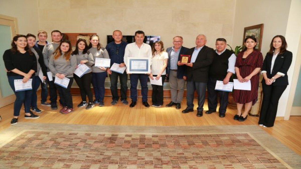 Bodrum Belediye A.Ş. personeline yangın söndürme eğitimi