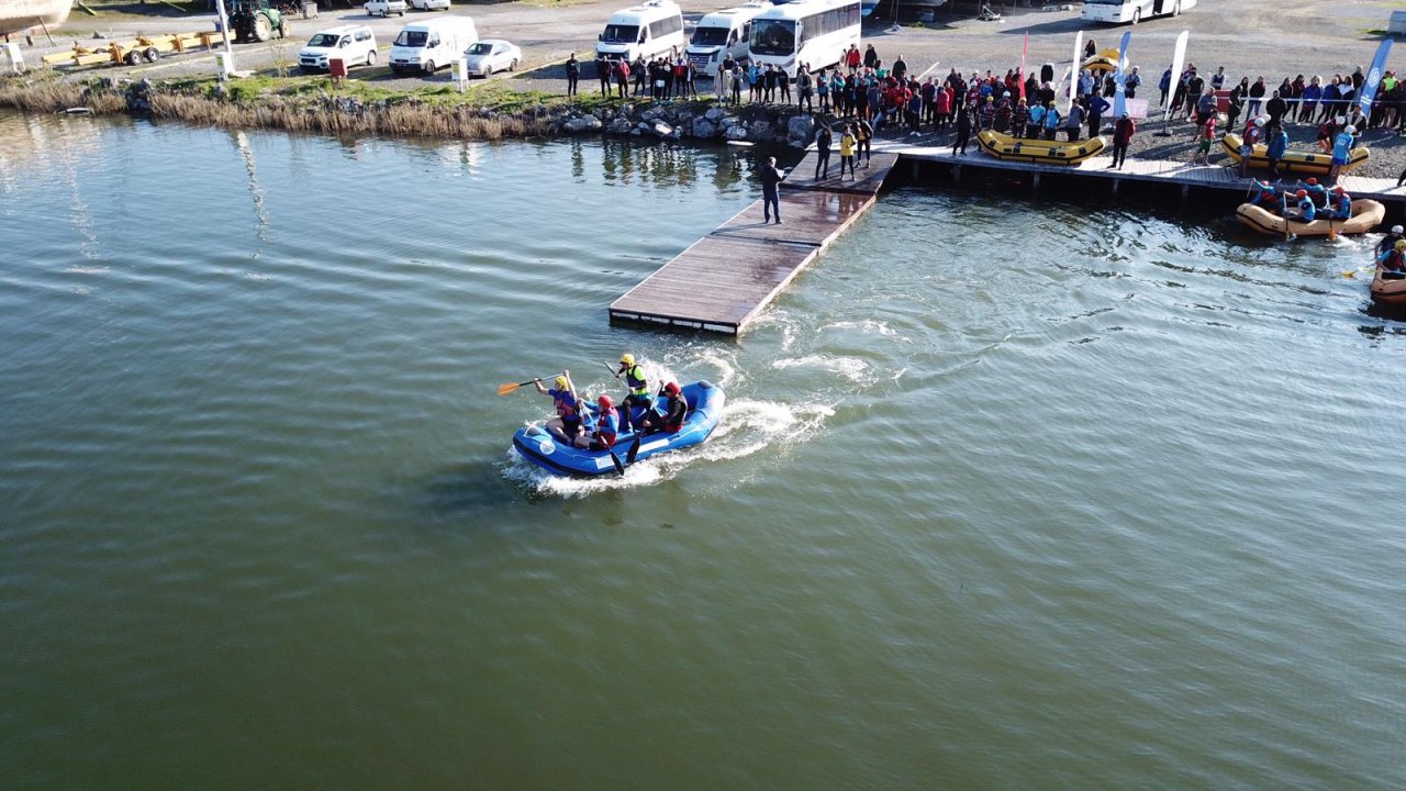 Okul sporları Rafting 1. Bölge Yarışları yapıldı
