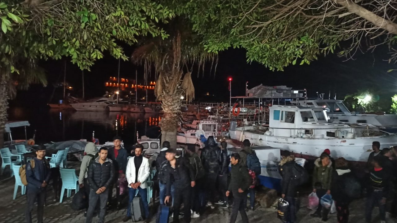 Muğla'da düzensiz göçmen hareketliliği arttı