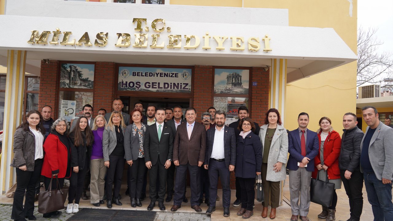 Marmaris ilçe örgütünden Milas’a ziyaret