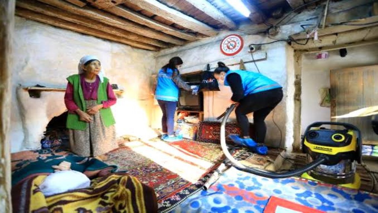 Anne ve kızına yardım eli uzatıldı