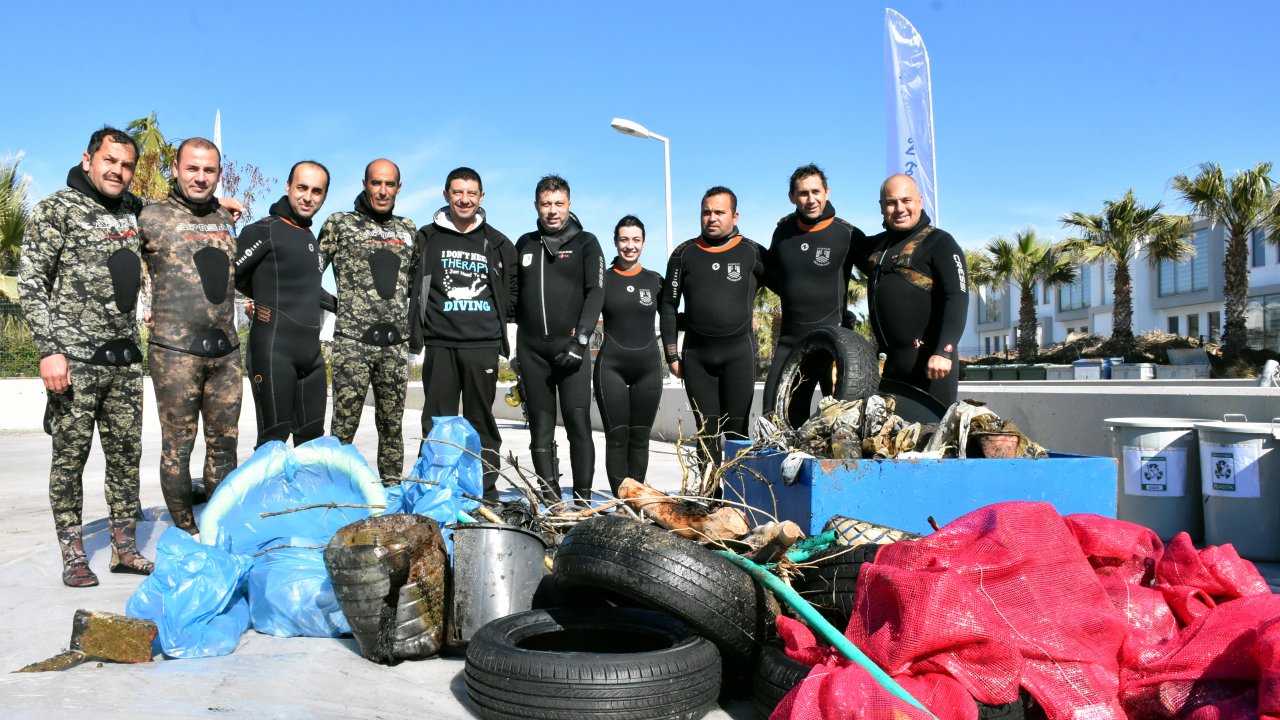 Mavi sular gönüllü dalgıçlara emanet