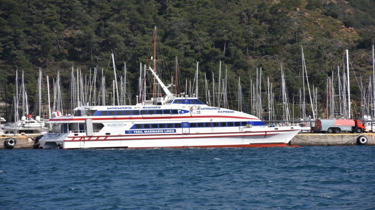 Marmaris Deniz Hudut Kapısı'nda termal kameralı koronavirüs önlemi