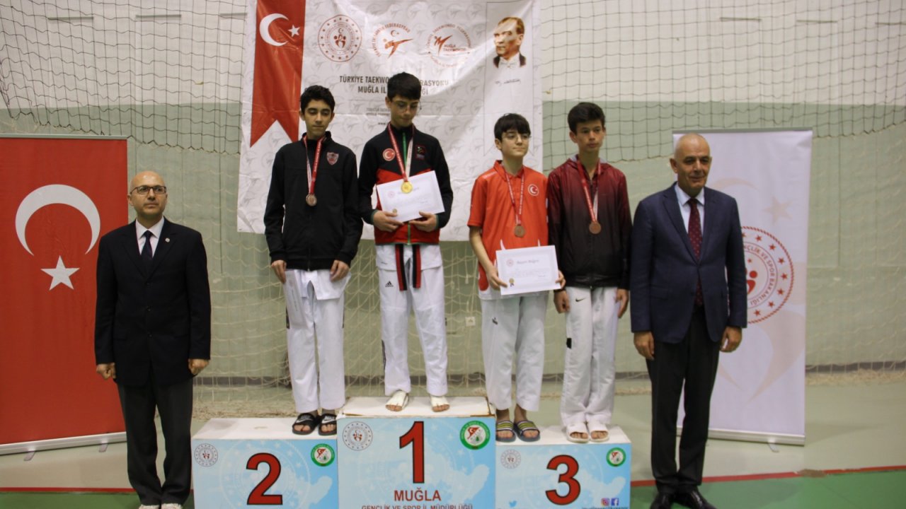 Taekwondo müsabakaları Muğla’da gerçekleşti