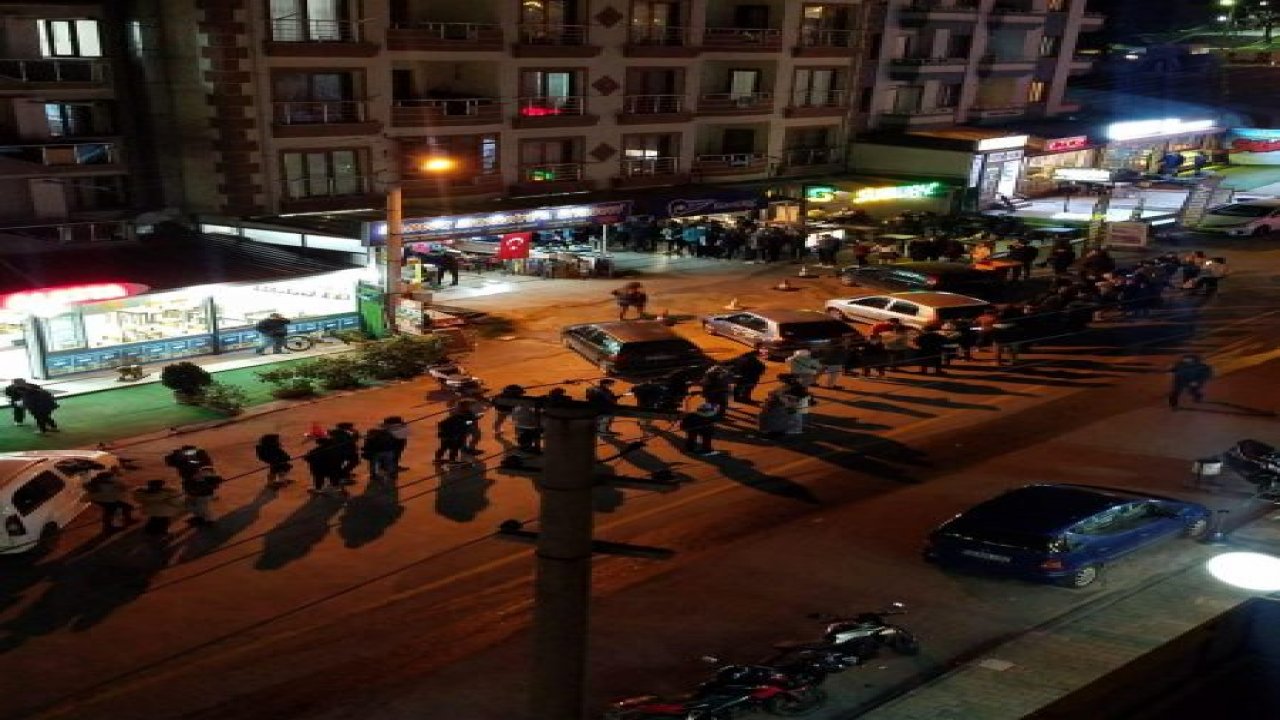 Tatili duyan otogara koştu