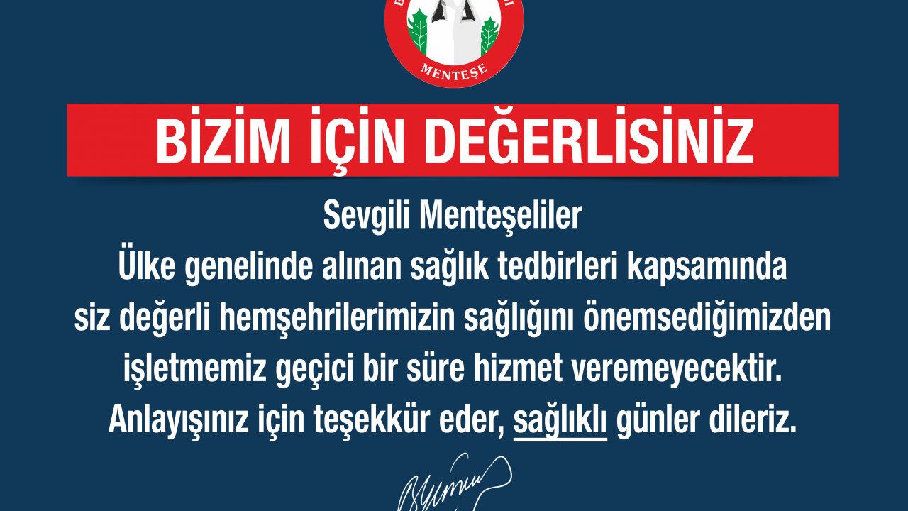 Menteşe Belediyesi 6 işletmesinin faaliyetini durdurdu