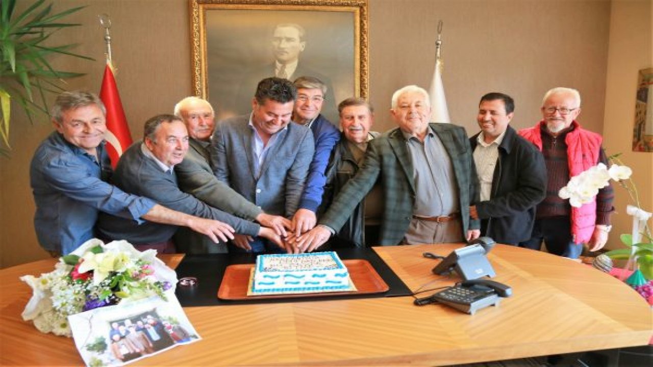 Başkan Kocadon ilk seçildiği ekiple bir araya geldi