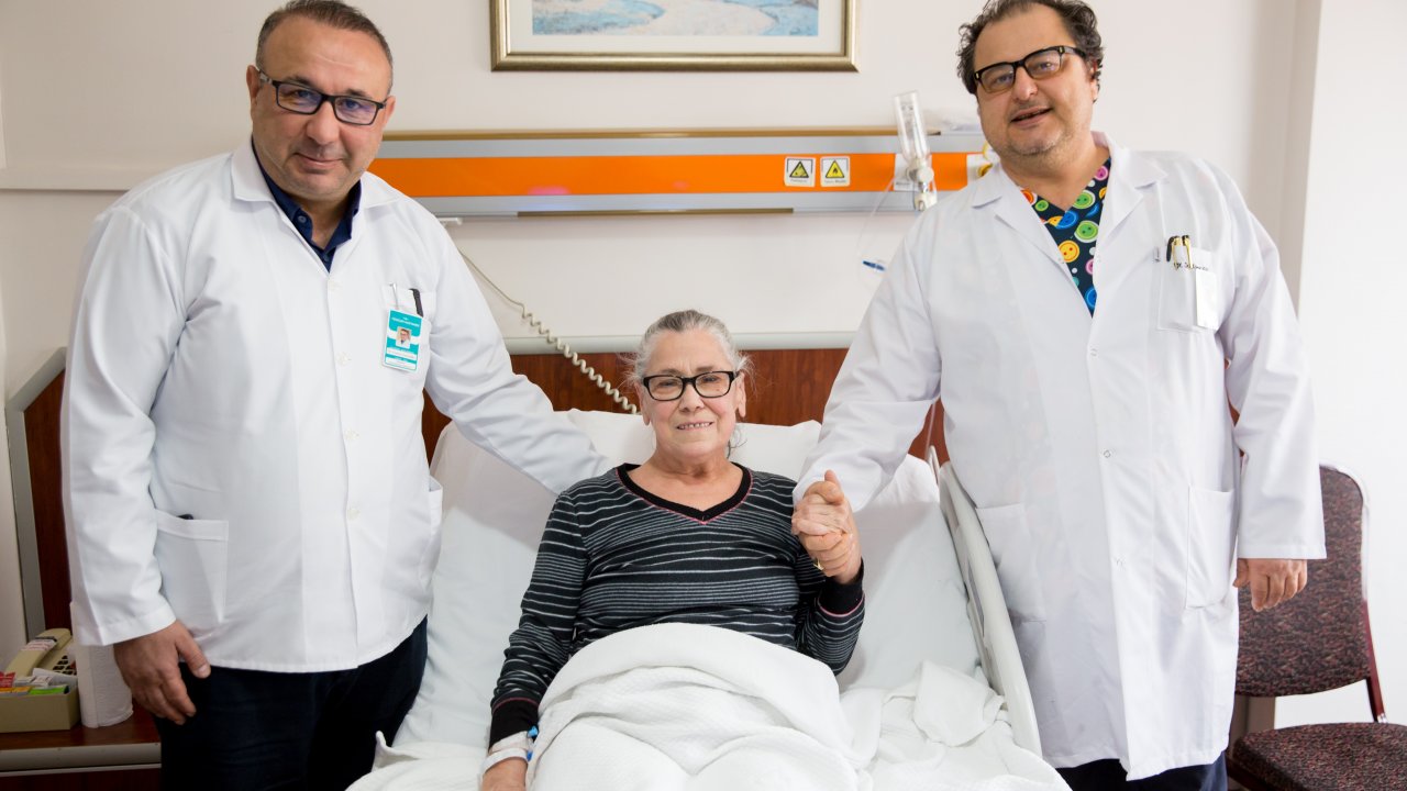 Asbest hastası Yücelen’de tedavi edildi