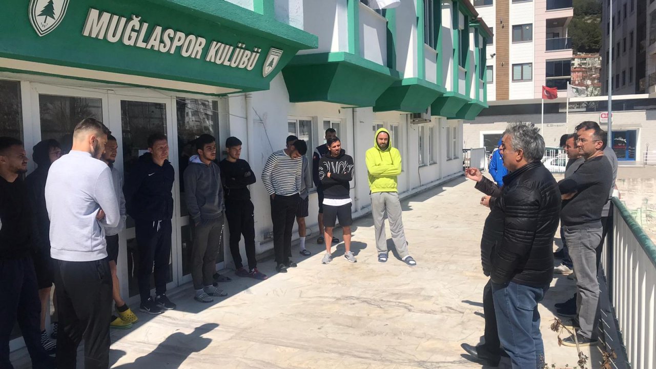 Muğlaspor’a virüs bilgilendirmesi