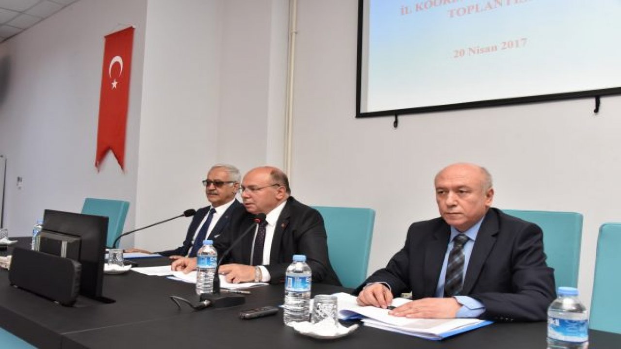 İl Koordinasyon Kurulu Vali Çiçek Başkanlığında Toplandı