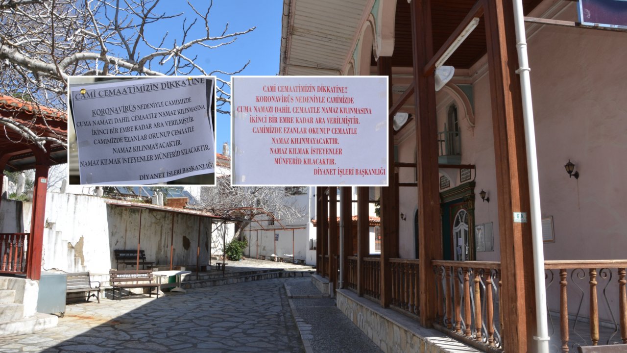 Cami cemaati uyarıları dinledi