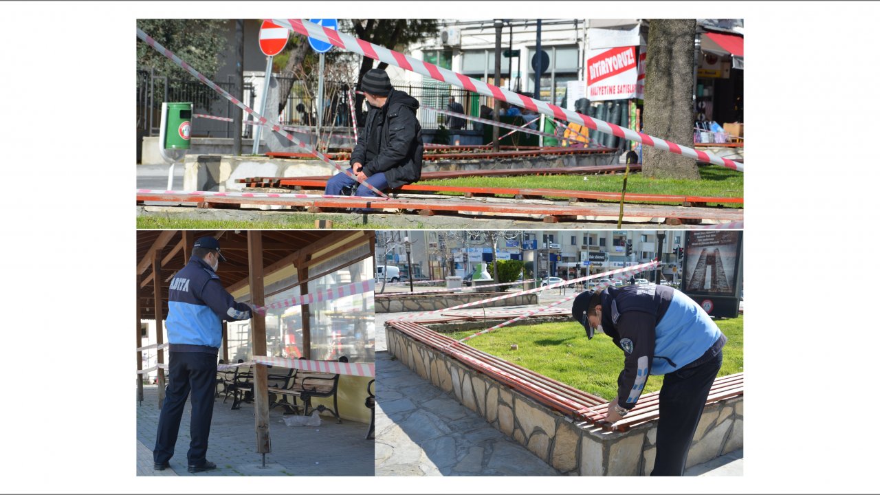 Uyarı işe yaramayınca şerit çektiler