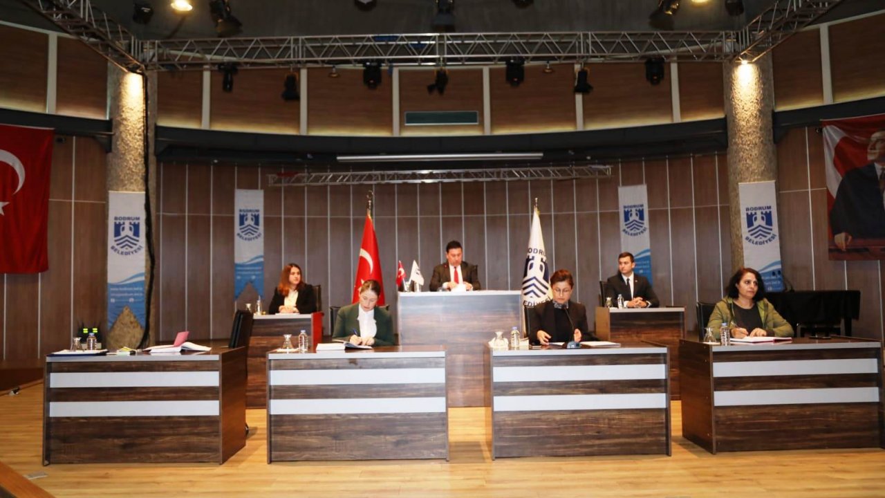 Bodrum Belediye Meclisi Olağanüstü Toplandı