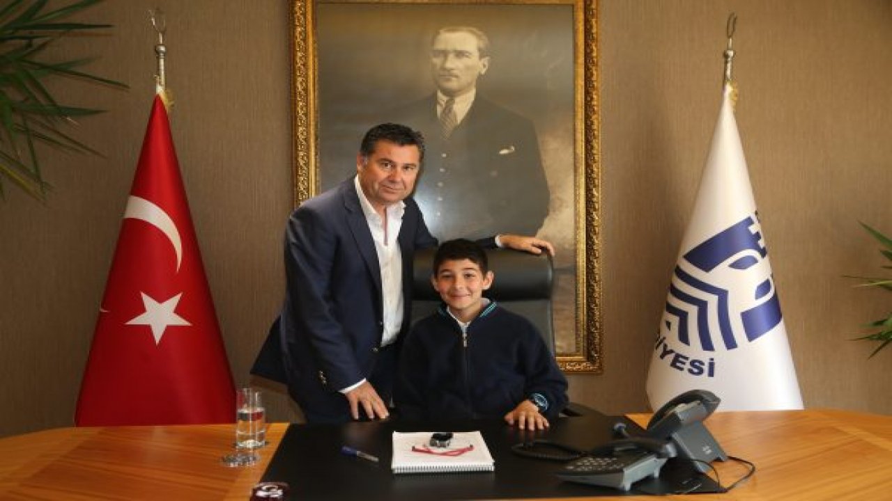 Öğrencilerden Başkan Kocadon’a ziyaret