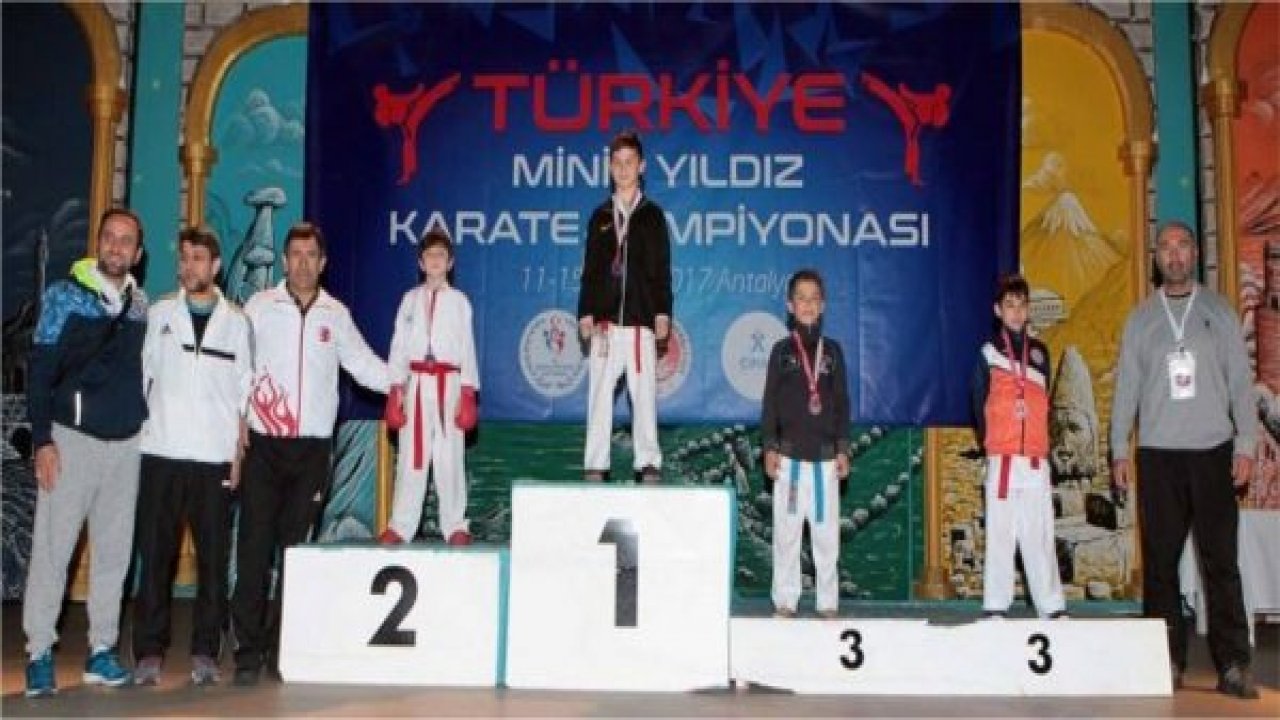 Fethiyeli minik karateci  milli takıma seçildi