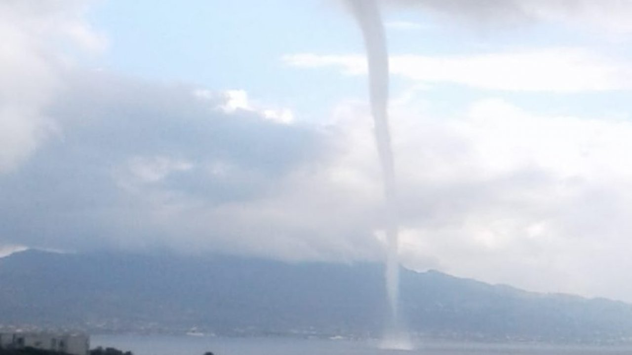 Bodrum açıklarında hortum