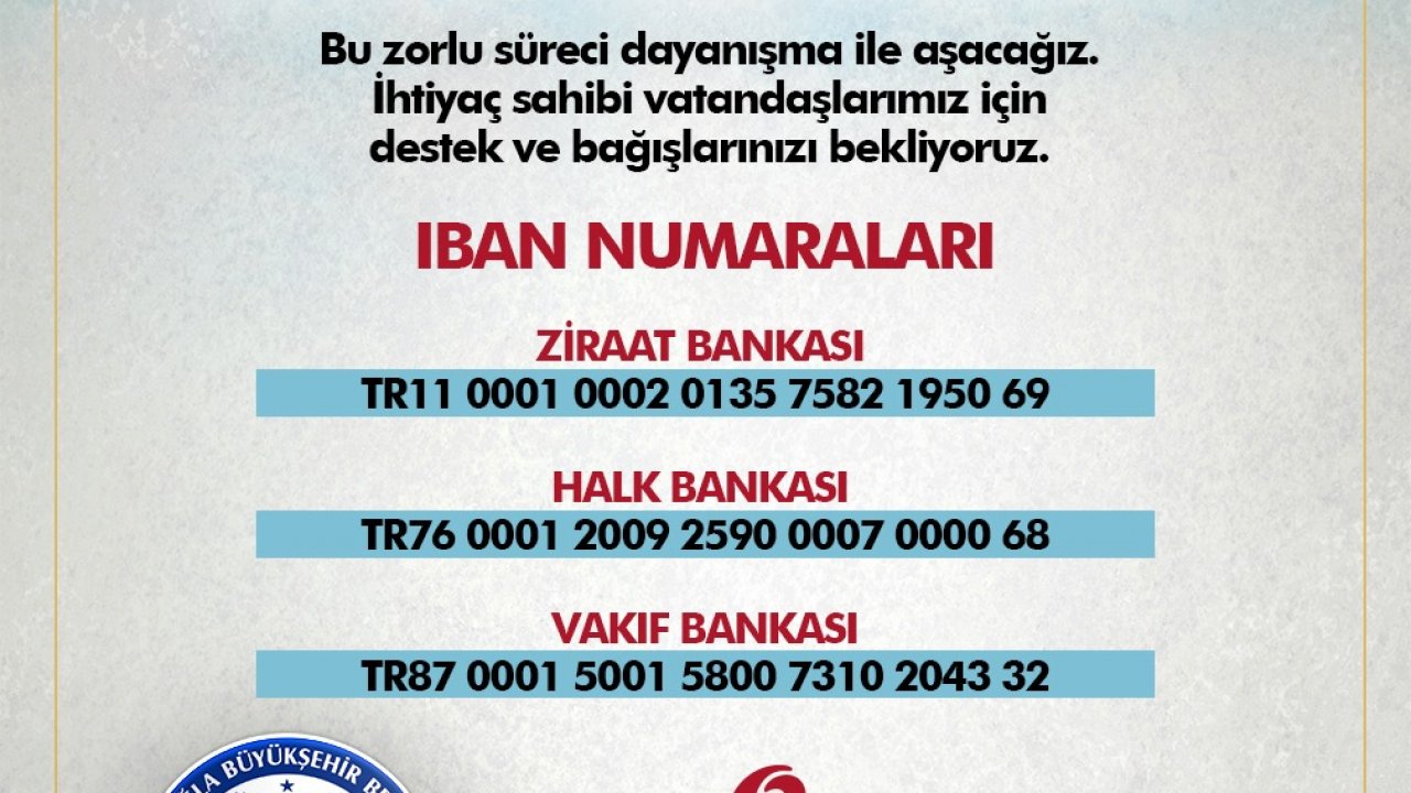 Büyükşehir Belediyesi'nden Vatandaşa Tam Destek