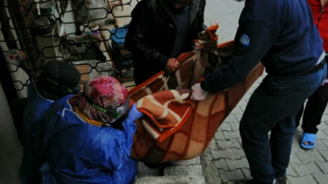 Yaşlı kadın gazdan zehirlendi