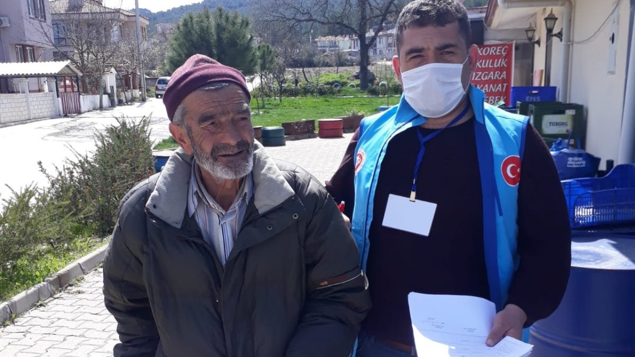 Menteşe İlçe Müftülüğü’nden 82 aileye yardım