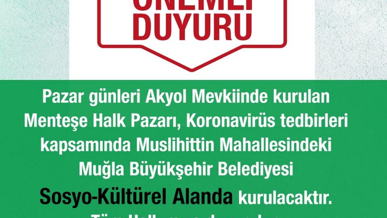 Akyol pazarı, sosyo-kültürel alanda kurulacak