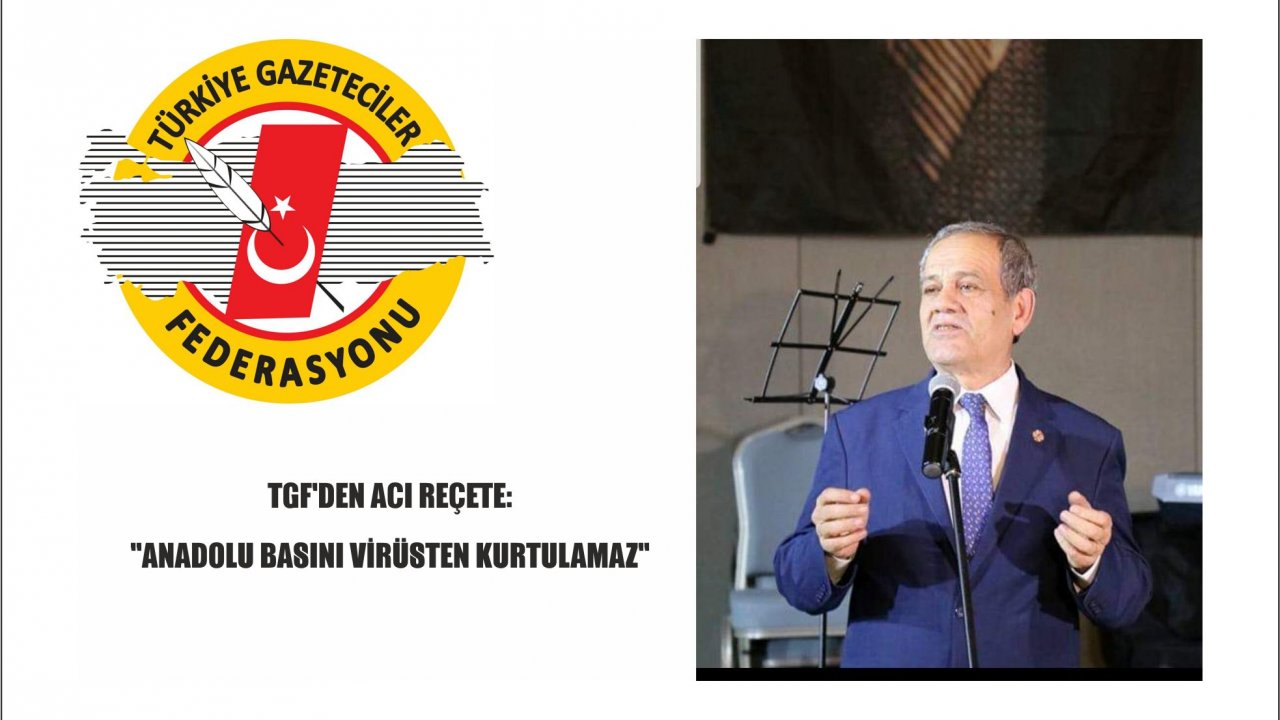 TGF'den Acı Reçete:  