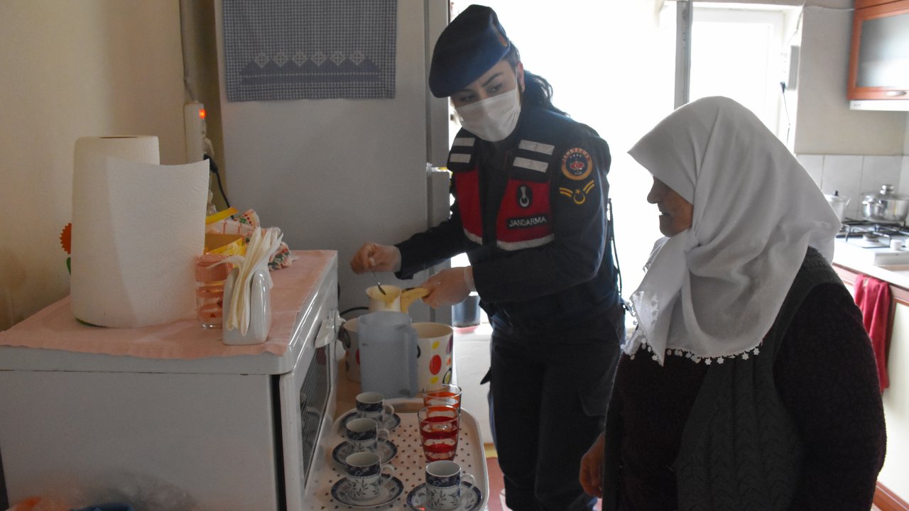 Emeti nineden jandarma ekiplerine 