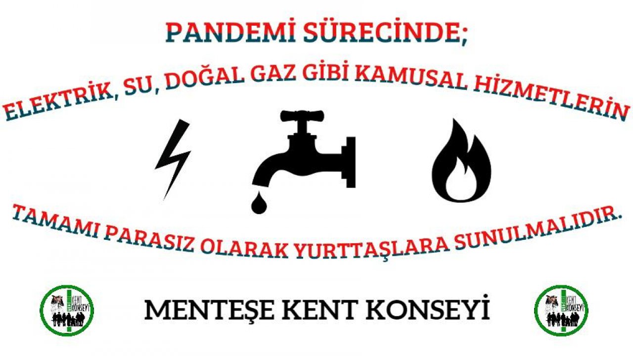 Kent Konseyi’nden elektrik, su, doğal gaz açıklaması