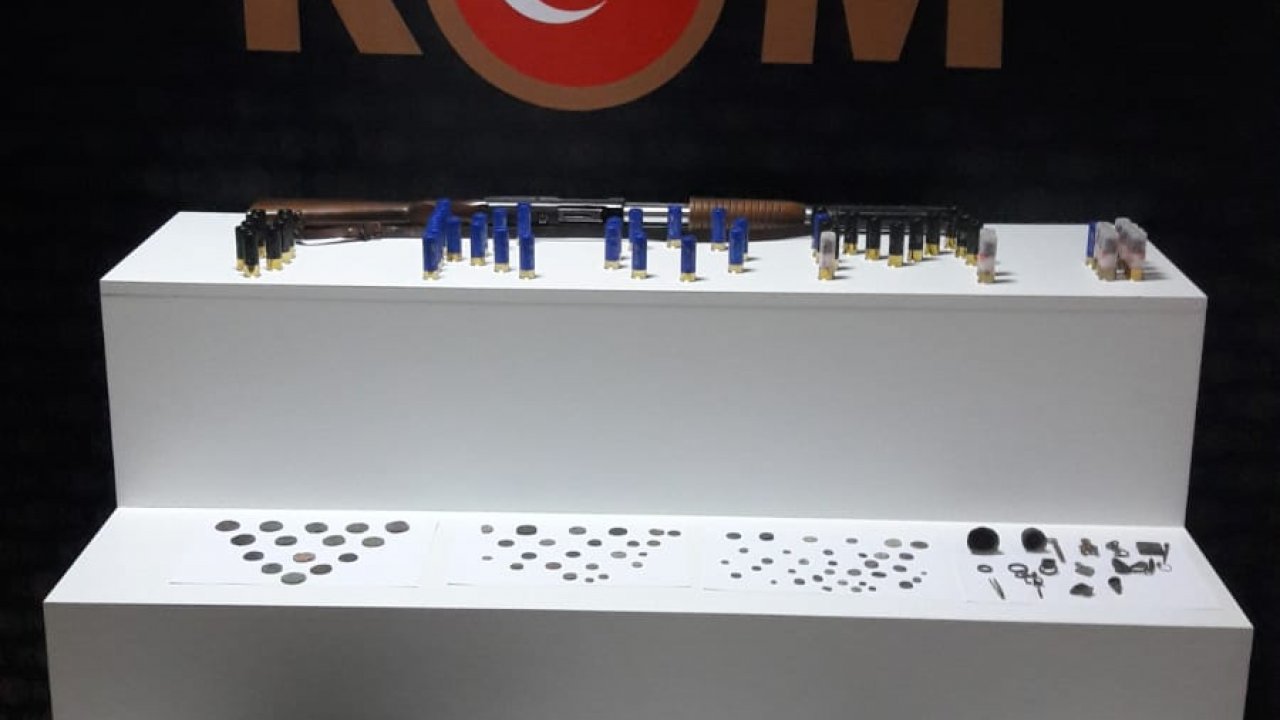 Fethiye'de tarihi eser operasyonunda bir şüpheli yakalandı