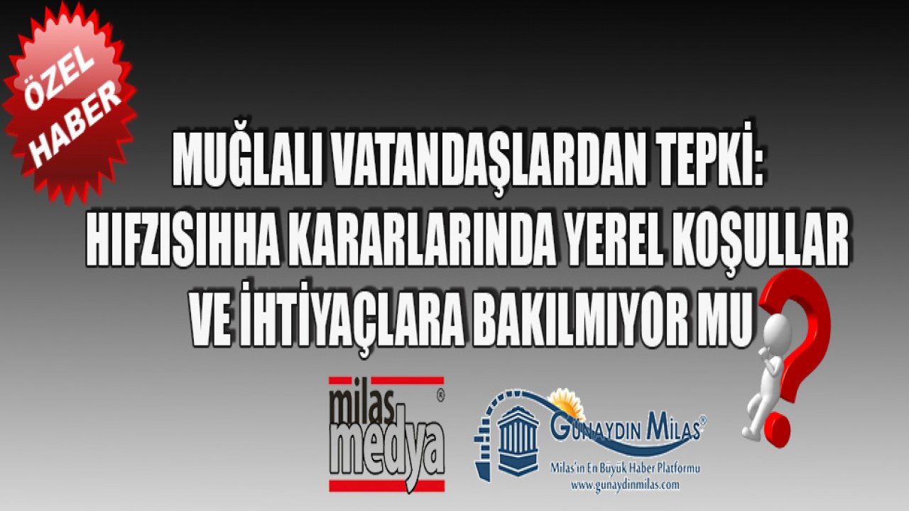 Hıfzısıhha Kararlarında Yerel Koşullar ve İhtiyaçlara Bakılmıyor mu?