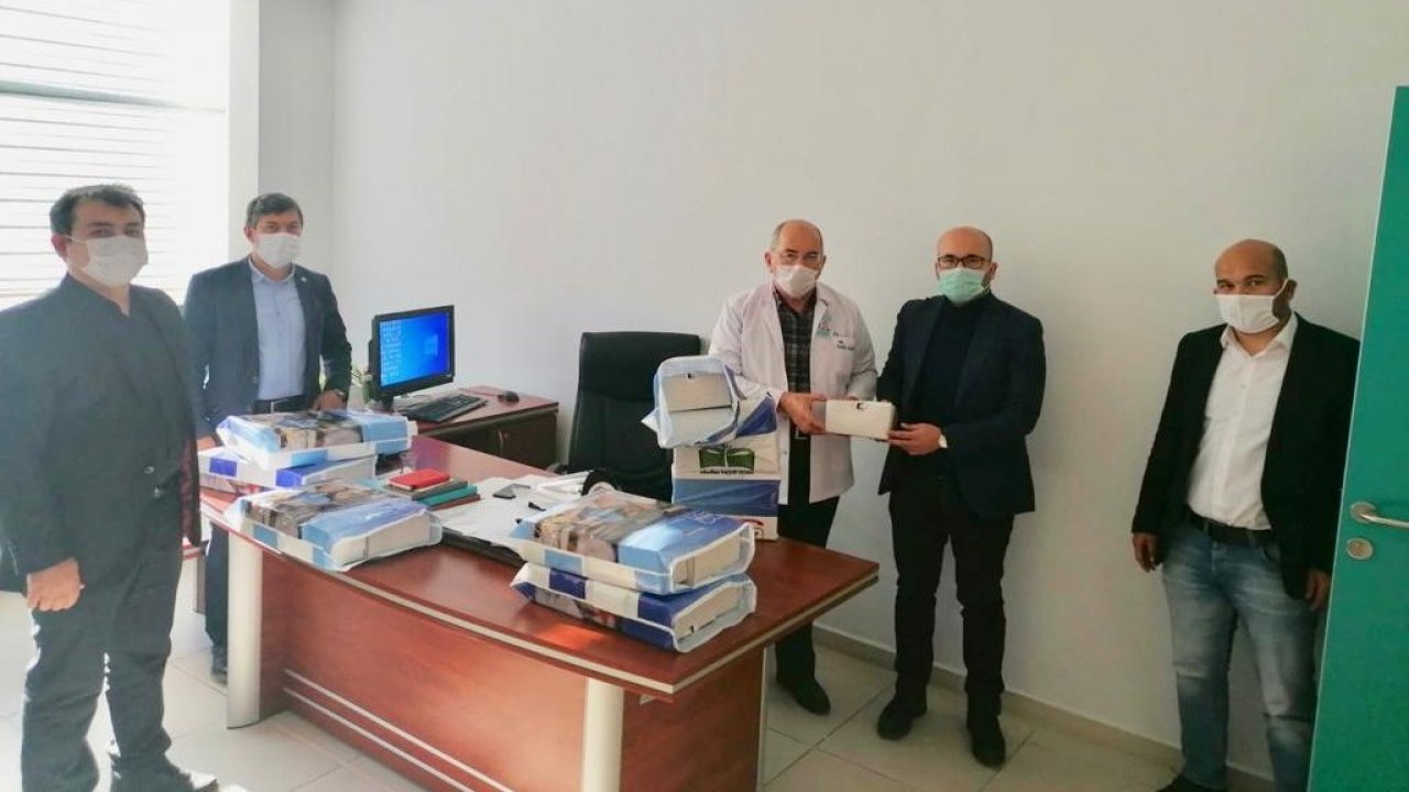 Muğla Memur-Sen’den sağlık çalışanlarına maske desteği