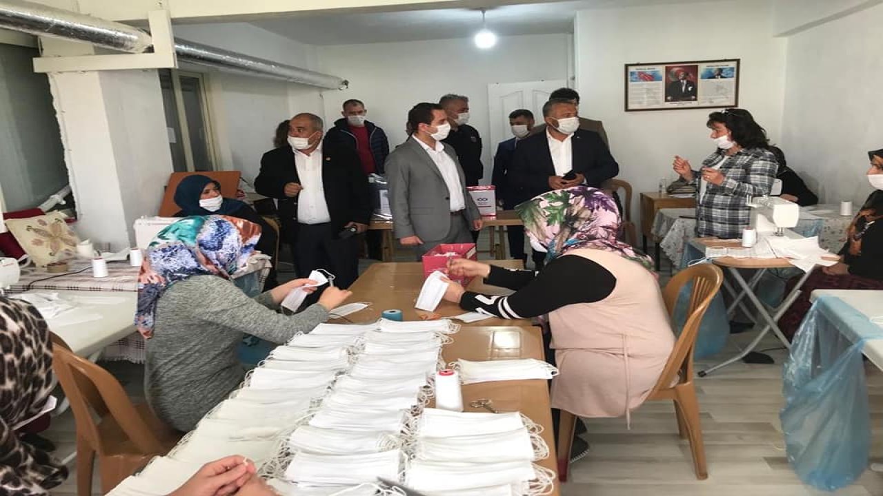 Kavaklıdere Belediyesi kapı kapı maske dağıtacak