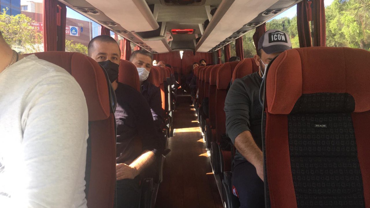 Karantina süresi dolan vatandaşlar uğurlandı