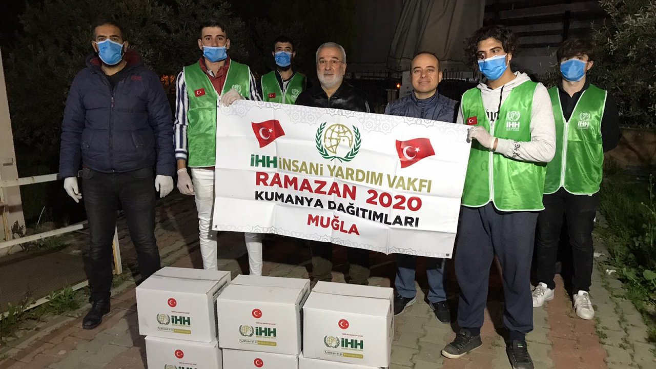 İHH’dan ihtiyaç sahibi aileye gıda yardımı