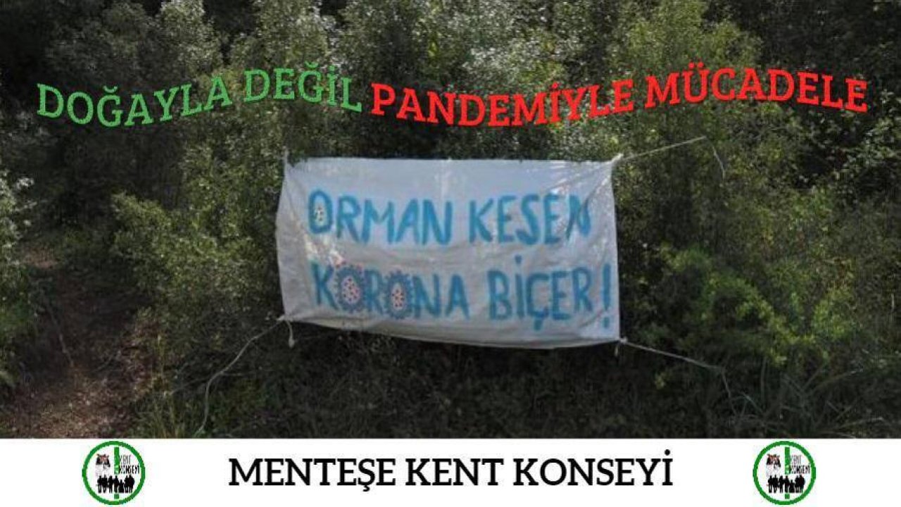 “Doğayla değil pandemiyle mücadele”