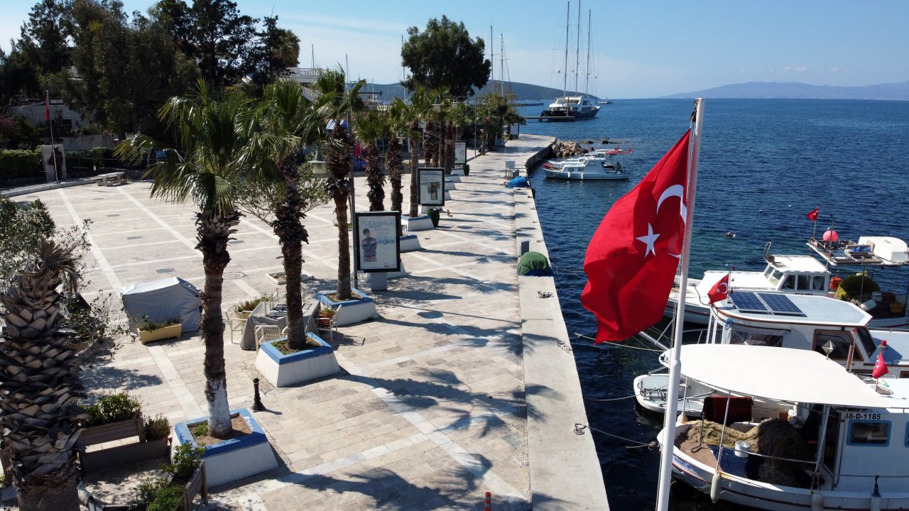 Turizm merkezlerinde sessizlik hakim