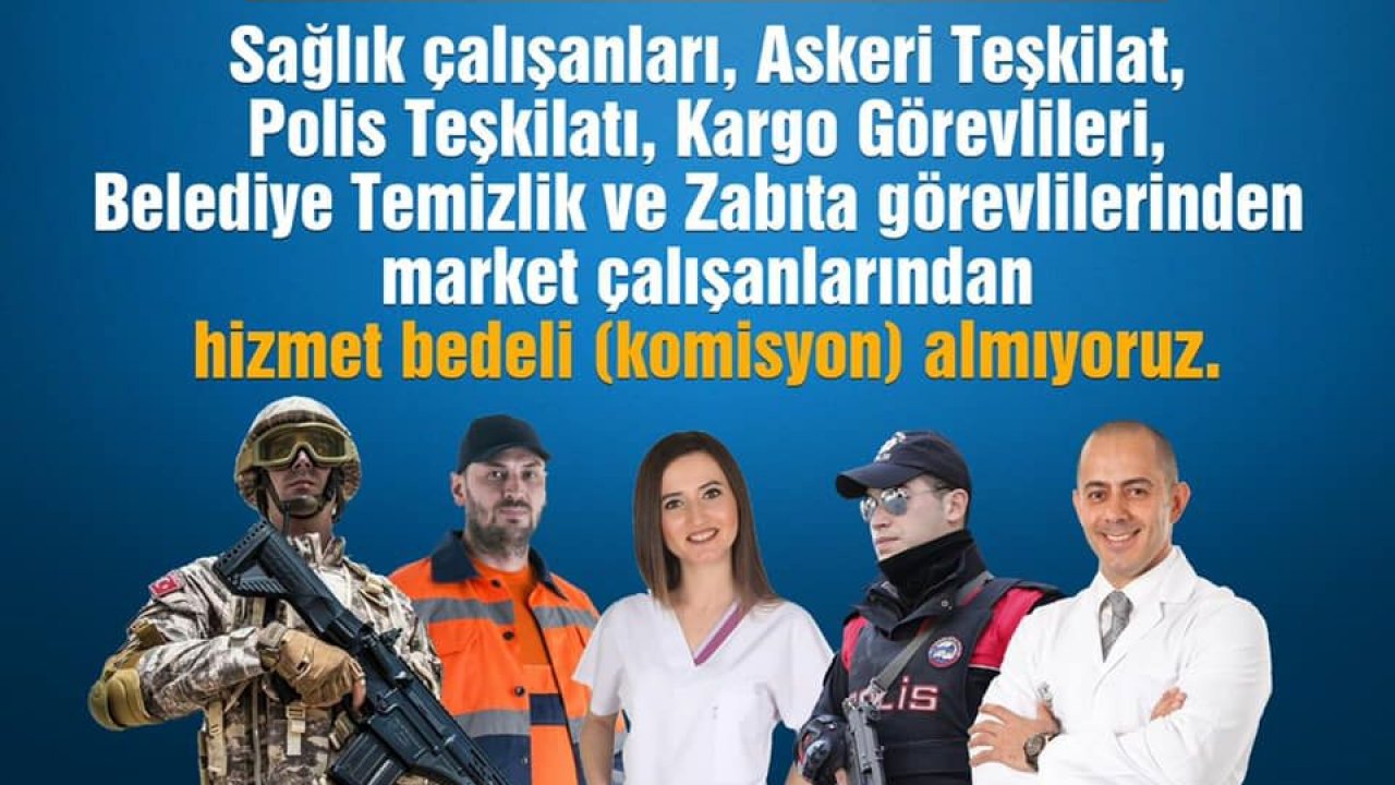 Emlakçıdan Corona desteği