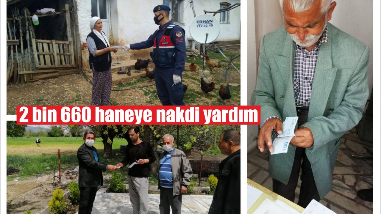2 bin 660 haneye nakdi yardım