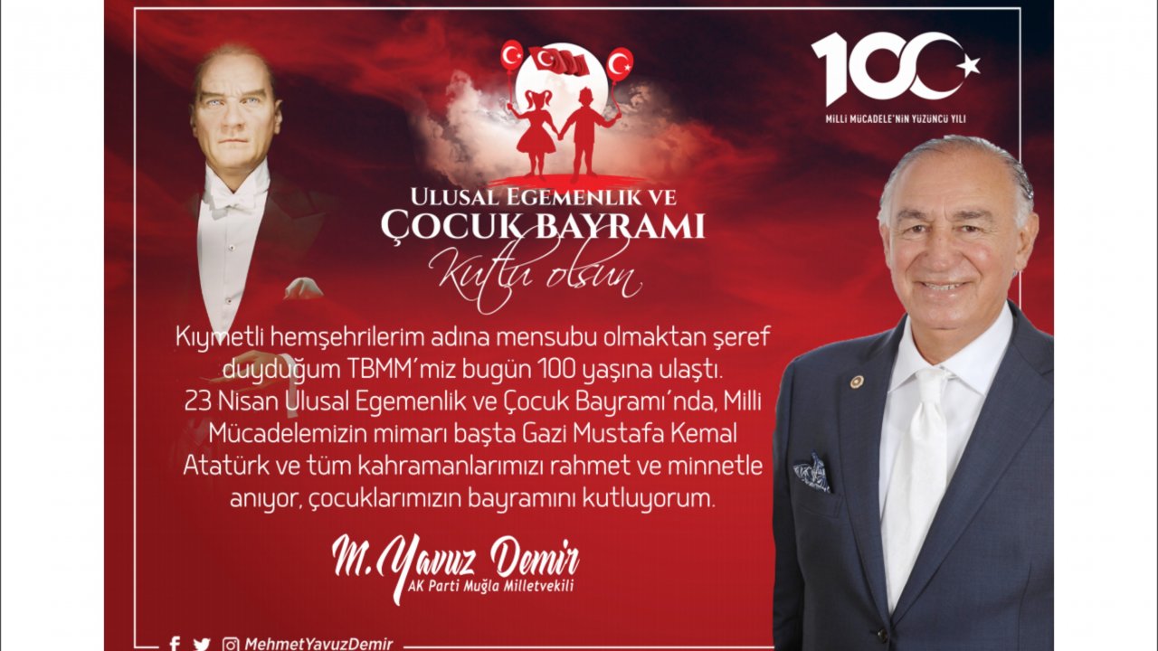Milletvekili Demir, 100'üncü yılı kutladı
