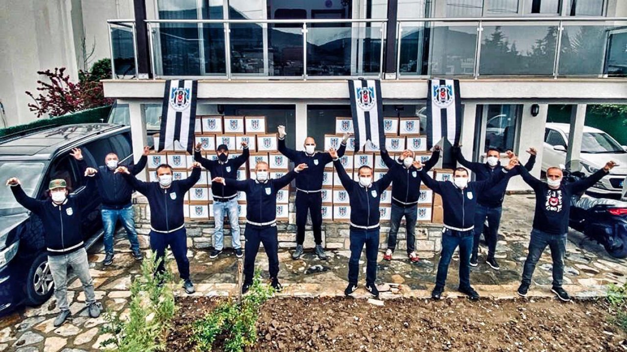 Beşiktaşlılar Derneğinden anlamlı yardım