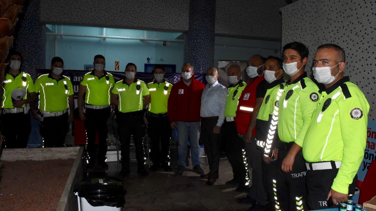 Emniyetten “kan” desteği