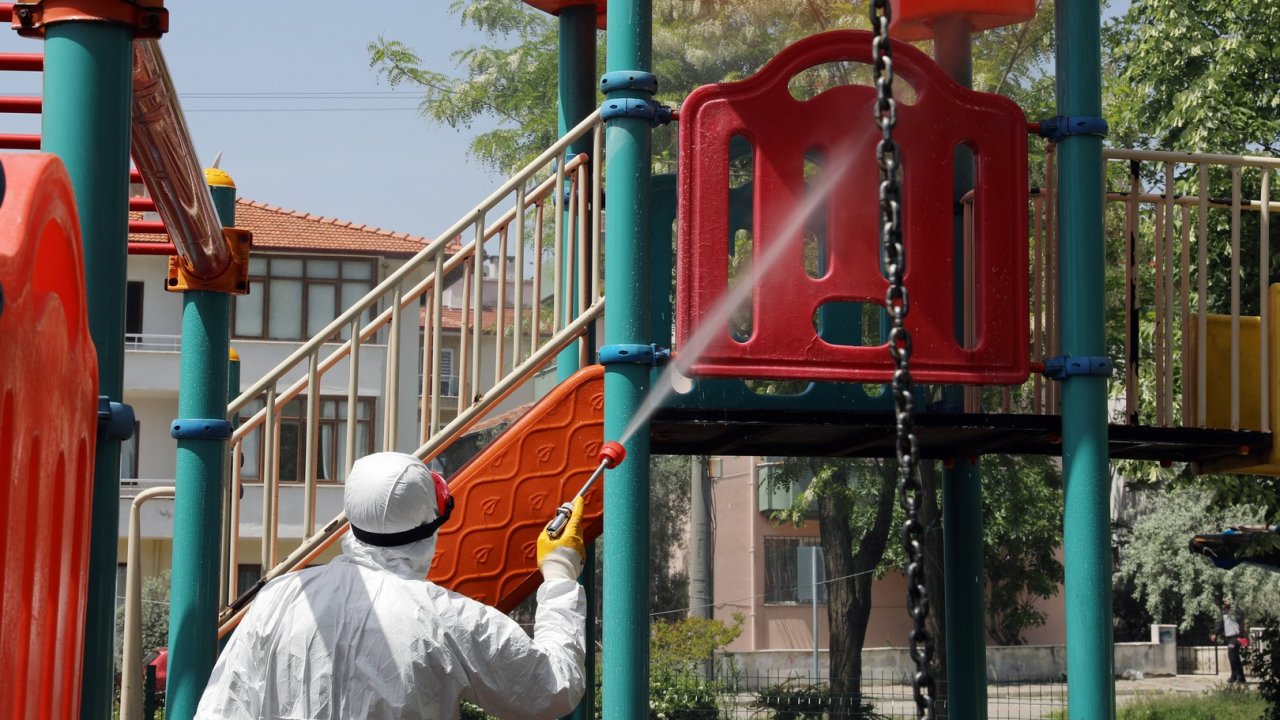 Parklar, çocuklar için hazır