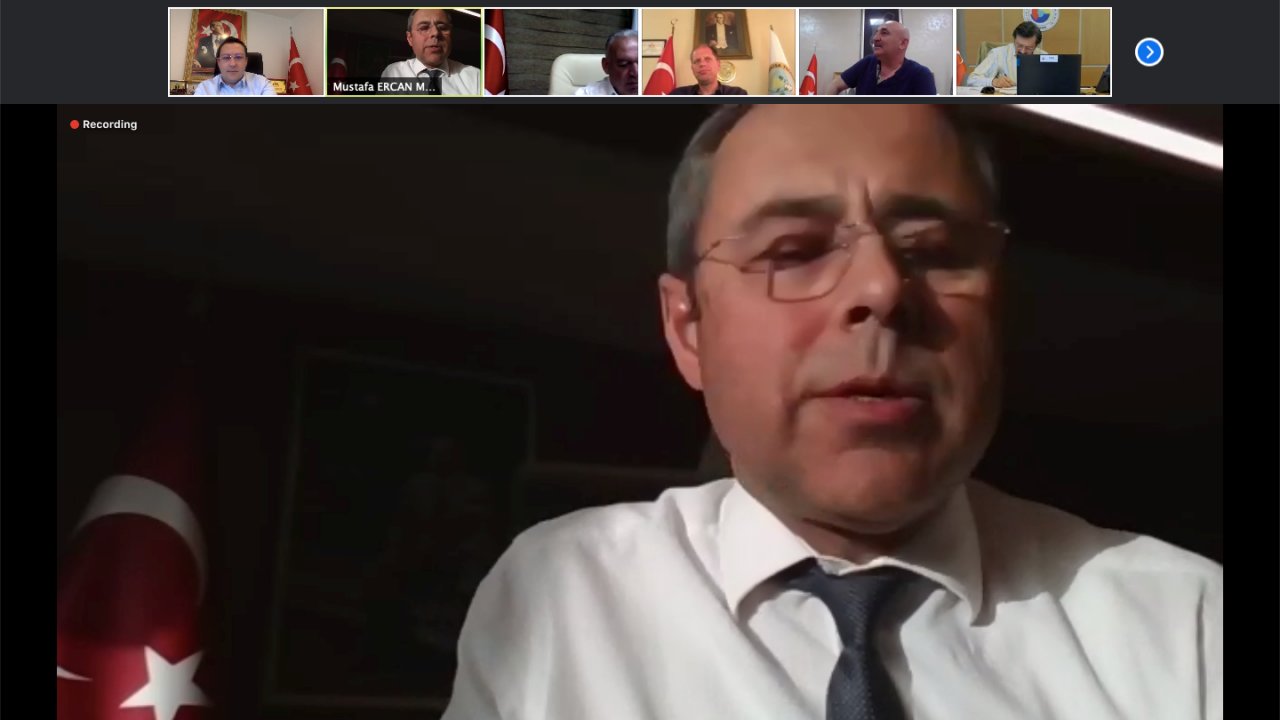 Ege Bölge Toplantısı video konferansla yapıldı