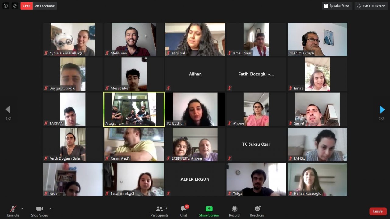 Bodrum'da Engelliler Haftası canlı yayınlanan konserle kutlandı