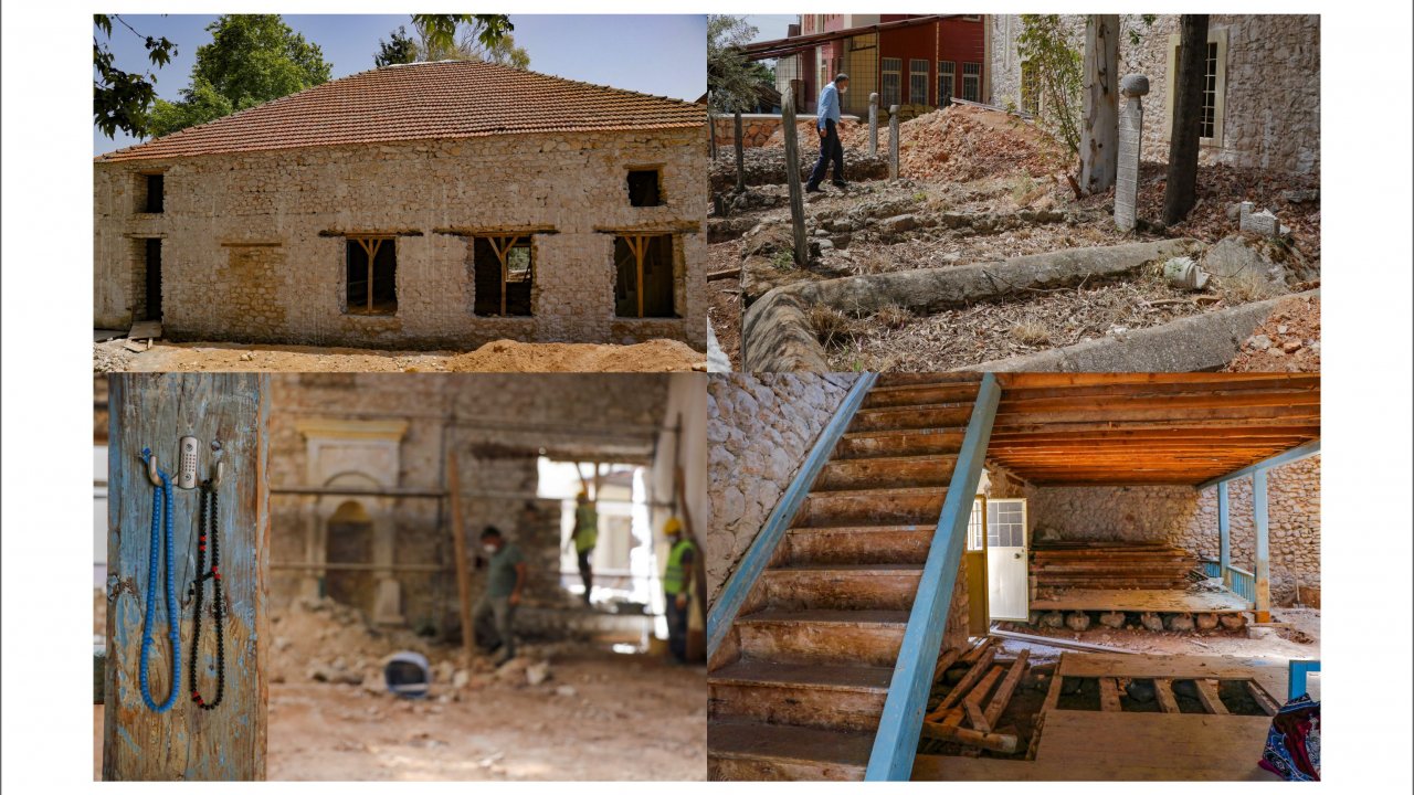 Tarihi Eşen Camisi'nden yıllar sonra ezan sesi yükselecek