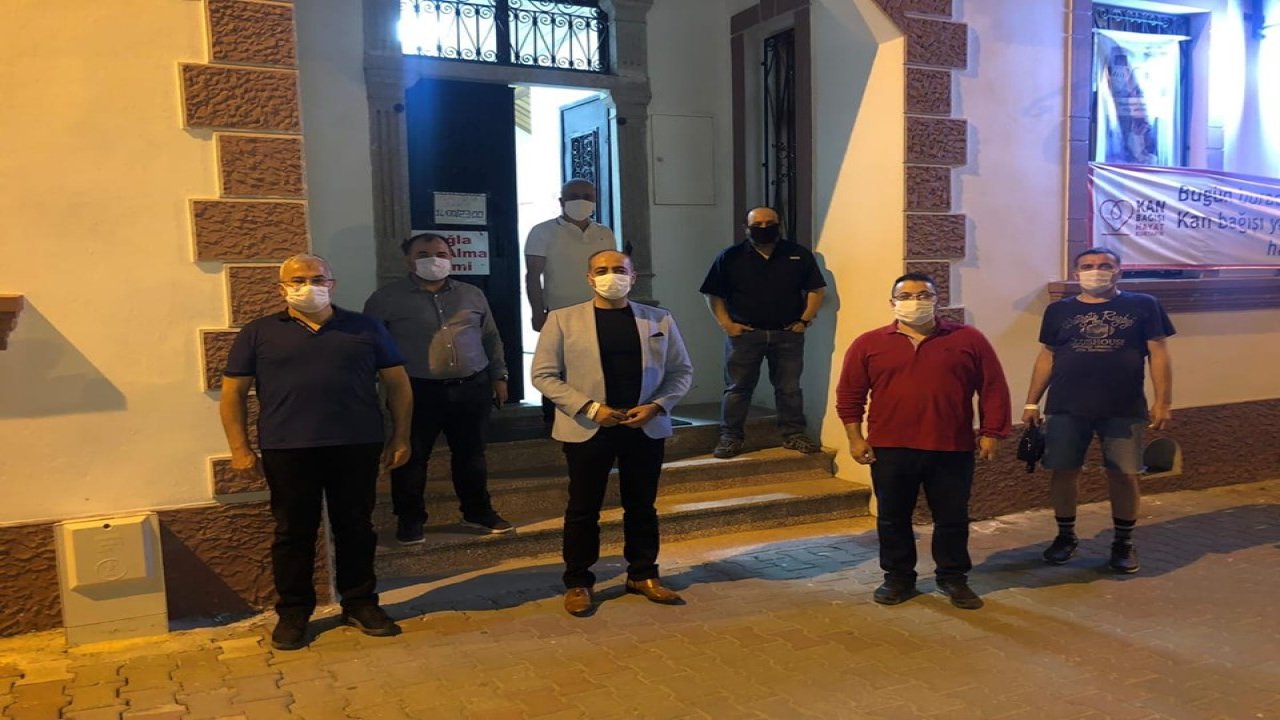 Beşkazalılar’dan Kızılay'a kan bağışı