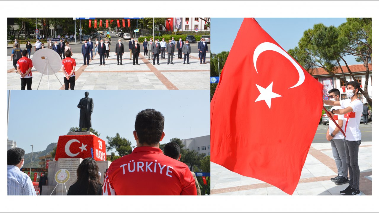 Gençlik ve Spor Bayramı kutlandı