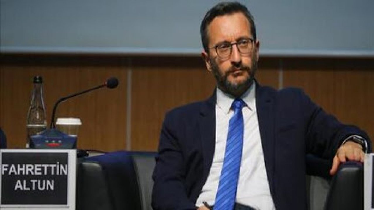 İletişim Başkanı Altun,  Türkiye‘nin Kovid-19 İle Başarılı Mücadelesini Anlattı