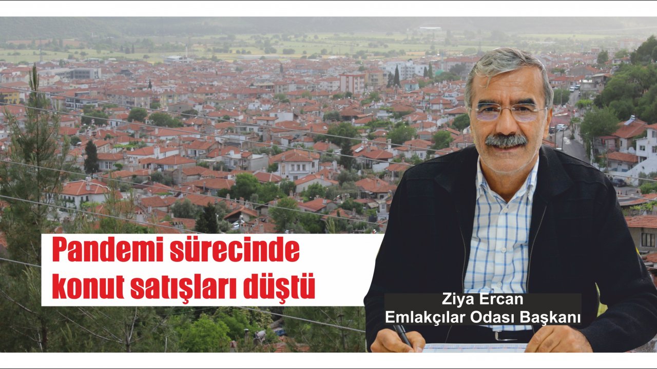 Pandemi sürecinde konut satışları düştü