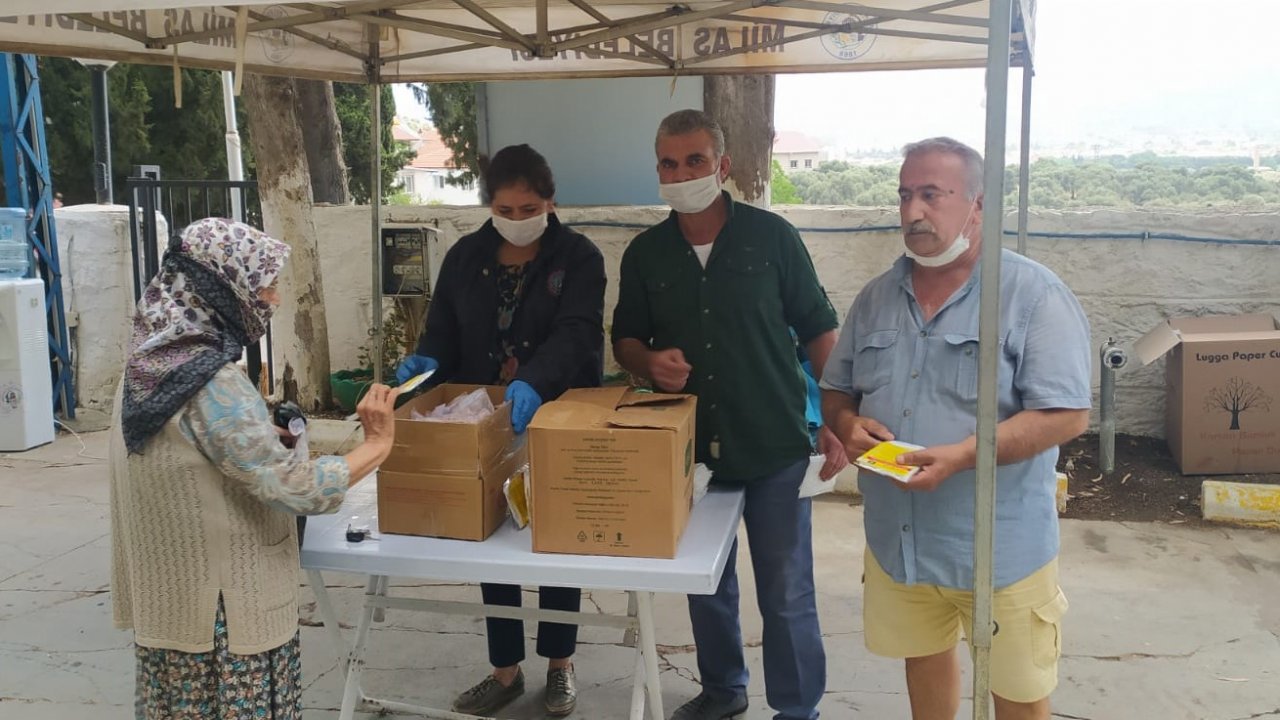 Milas Belediyesi’nden lokma ikramı