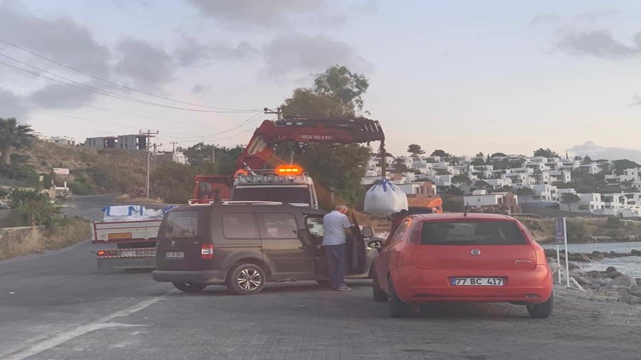 Yalıkavak Gökçebel Sahilinde Denizi Katlediyorlar